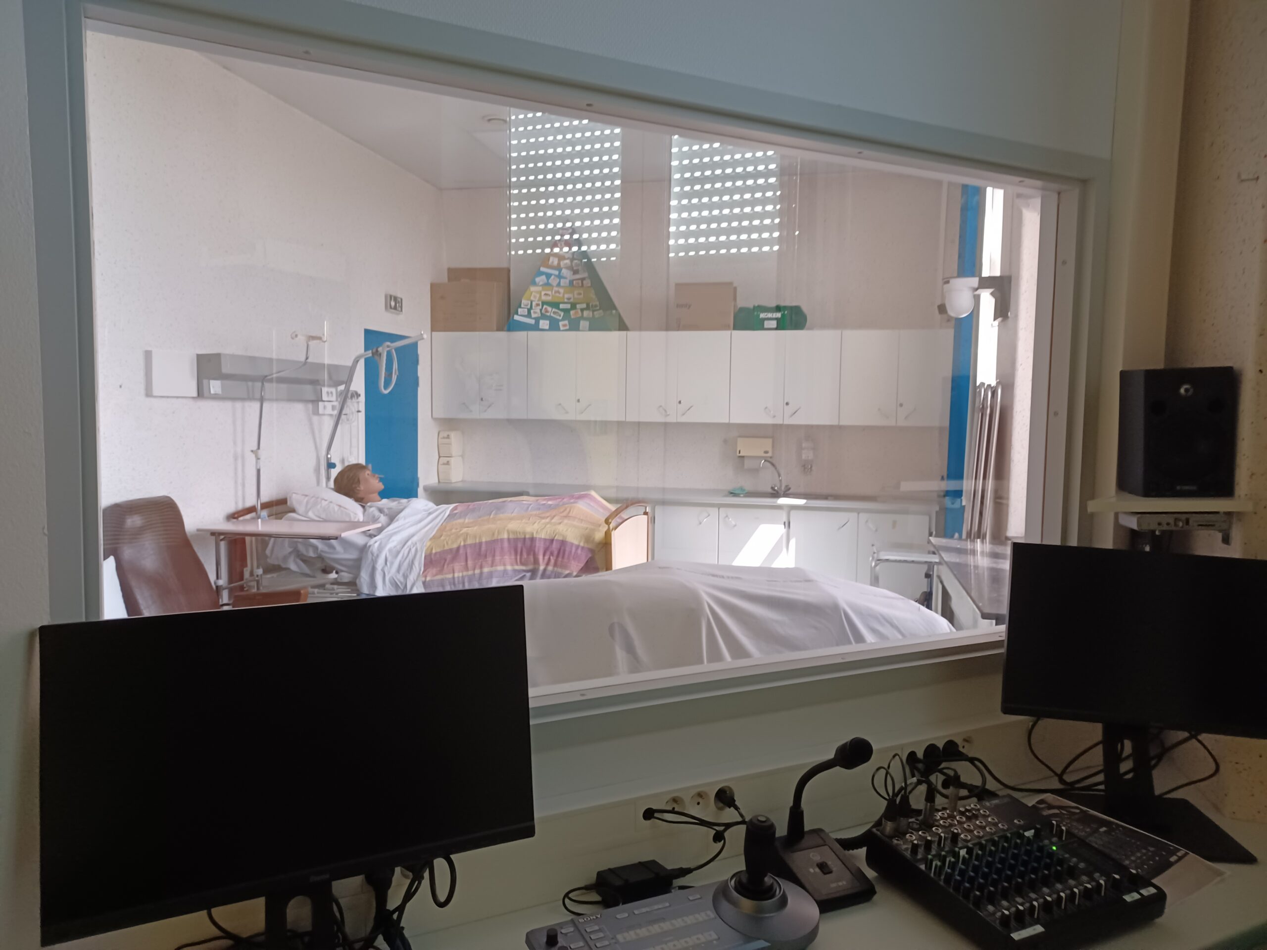 Salle TP Console sim